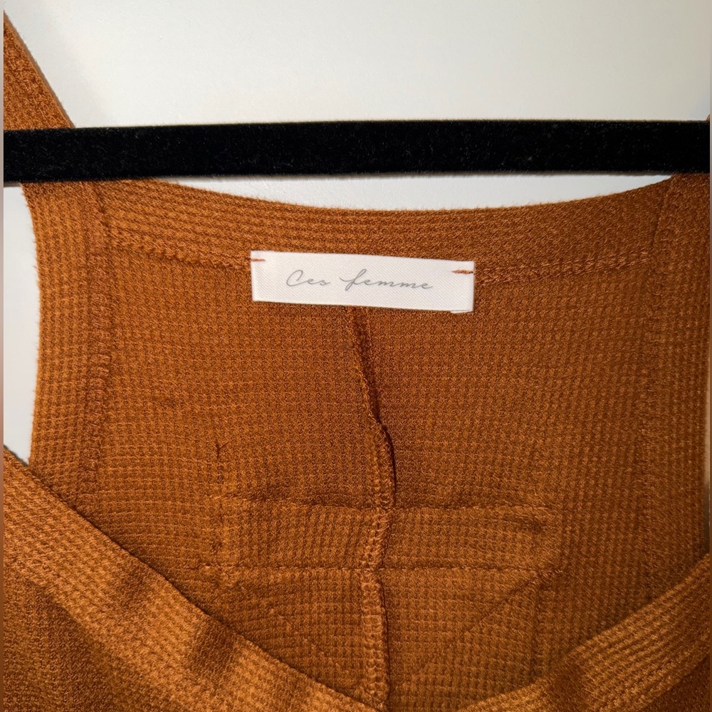 Ces Femme Orange Jumpsuit - Small - Picture 3 of 4